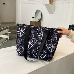 Floral Pattern Ladies Shoulder Bag Large Travel Handbag