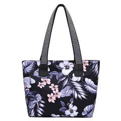 Floral Pattern Ladies Shoulder Bag Large Travel Handbag