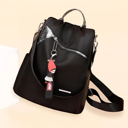 Teenage Girls School Bag Anti-theft Shoulder Backpack