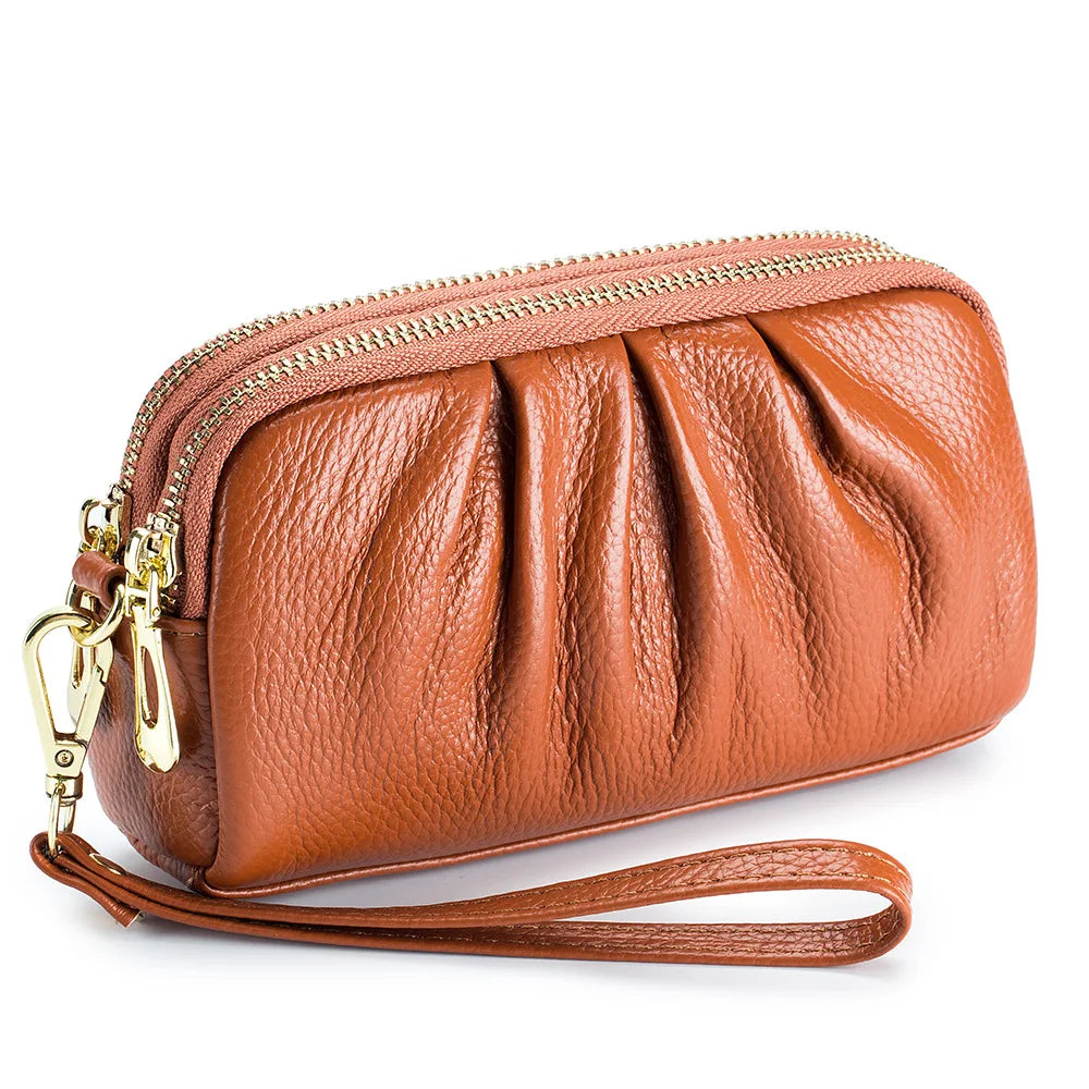 Versatile Lady Wallet with Key Ring Chain