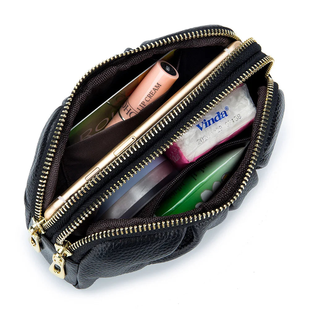 Versatile Lady Wallet with Key Ring Chain