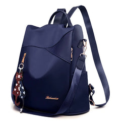 Anti-theft Large Capacity Backpack Oxford Cloth Tarpaulin Stitching Sequins