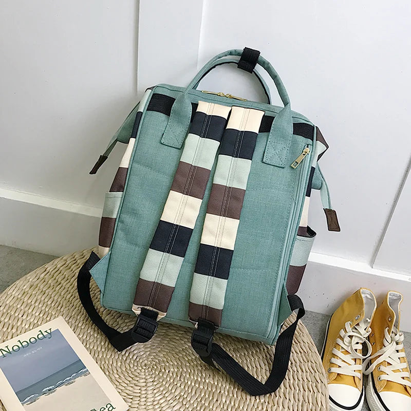 Girls Oxford School Backpack Women Backpack