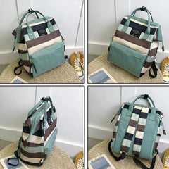 Girls Oxford School Backpack Women Backpack
