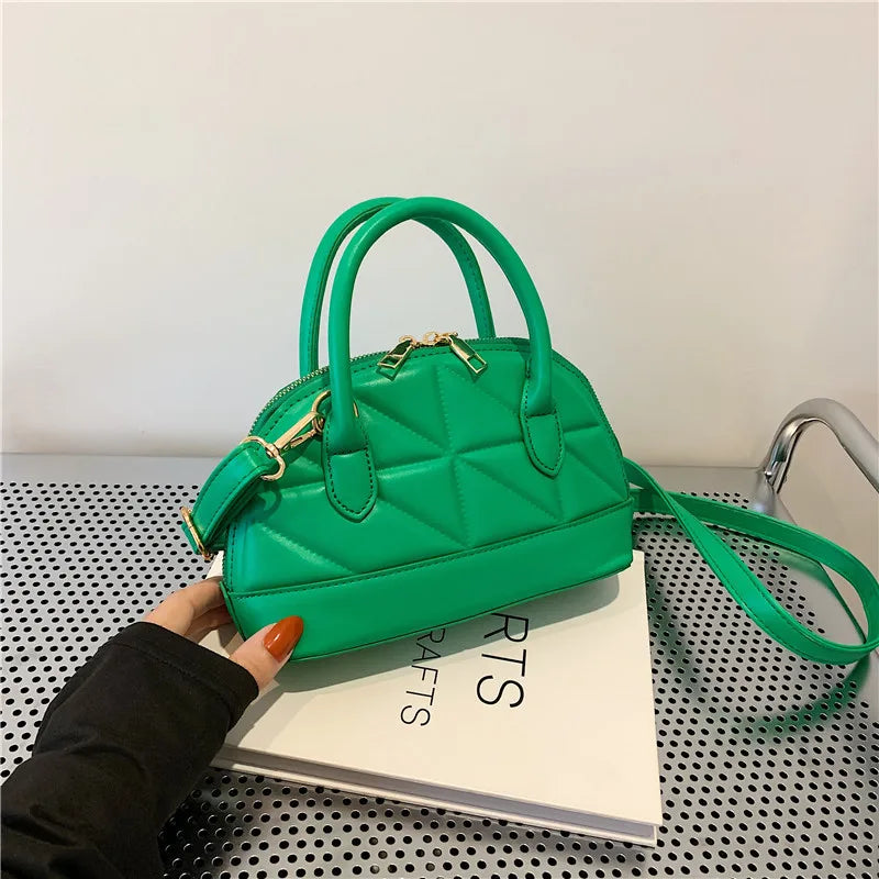 Quilted Crossbody Bag Chain Small Women's Tote Handbag