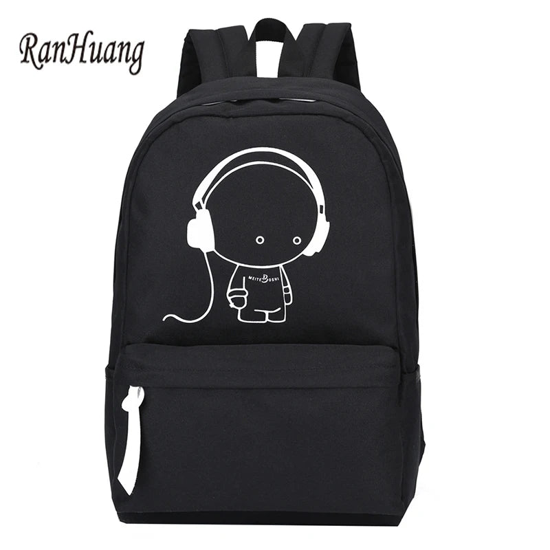 Waterproof Oxford Backpack for Teenage Girls and Boys