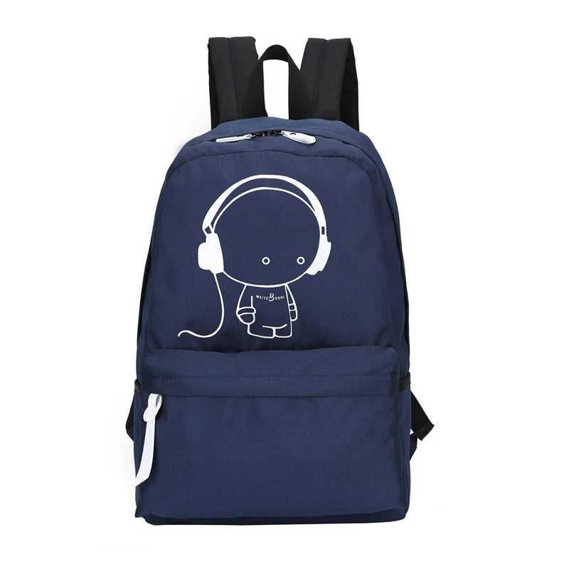 Waterproof Oxford Backpack for Teenage Girls and Boys