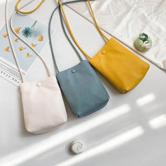 Women's Small Shoulder Bag Pu Leather Crossbody Messenger Bag