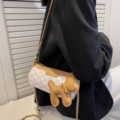 Women's Chain Messenger Bag Armpit Armbag Wallet