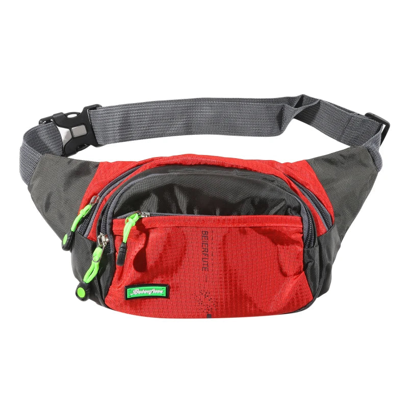 Leather Bum Bag Multifunction Fanny Pack Pouch Waist Belt