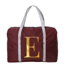 26 Letter Series Foldable Travel Bag Large Capacity Portable Luggage