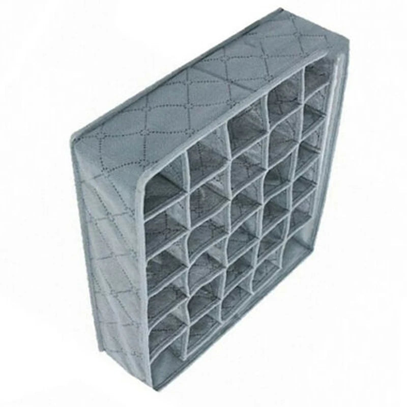 30 Grids Underwear Socks Storage Drawer Organizer Box