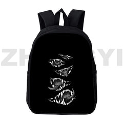 3D Printed Alucard Eyes Backpack 12/16 Inch Harajuku Bookbag