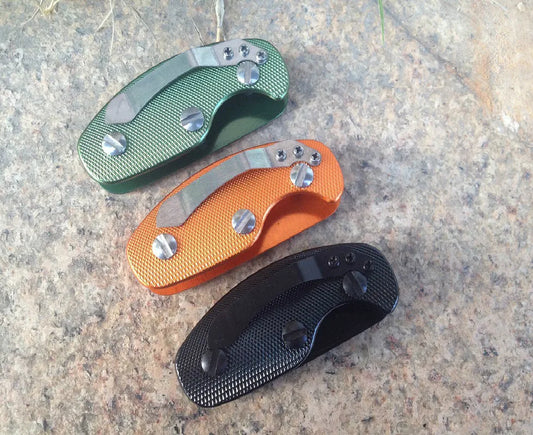 Aluminum Smart Key Holder Organizer Clip Folder Keychain