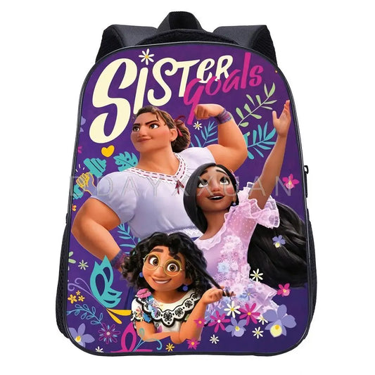 Cartoon Encanto Printed Backpacks For Kids School Bag Boys