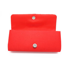 Elegant Satin Diamond Evening Bags for Wedding Party