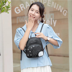 Arrival Mini Backpack Leather Summer Pure Pattern Multi-Functional Girls' Small