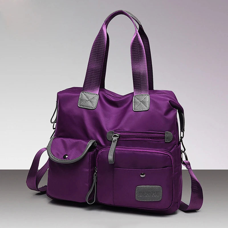 Nylon Women Messenger Bags Large Capacity
