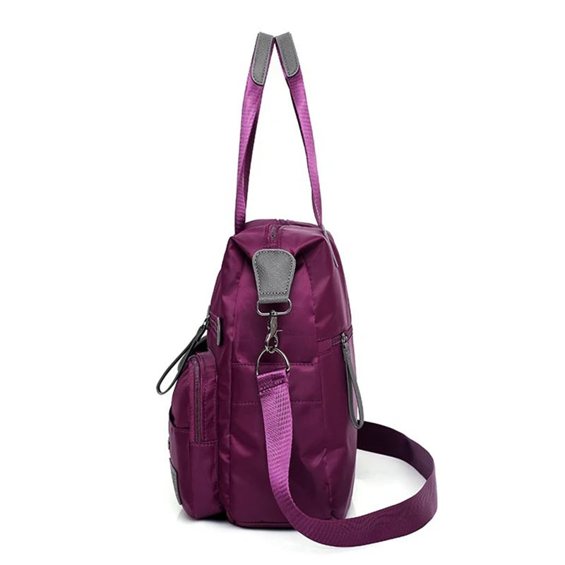 Nylon Women Messenger Bags Large Capacity Handbag Waterproof