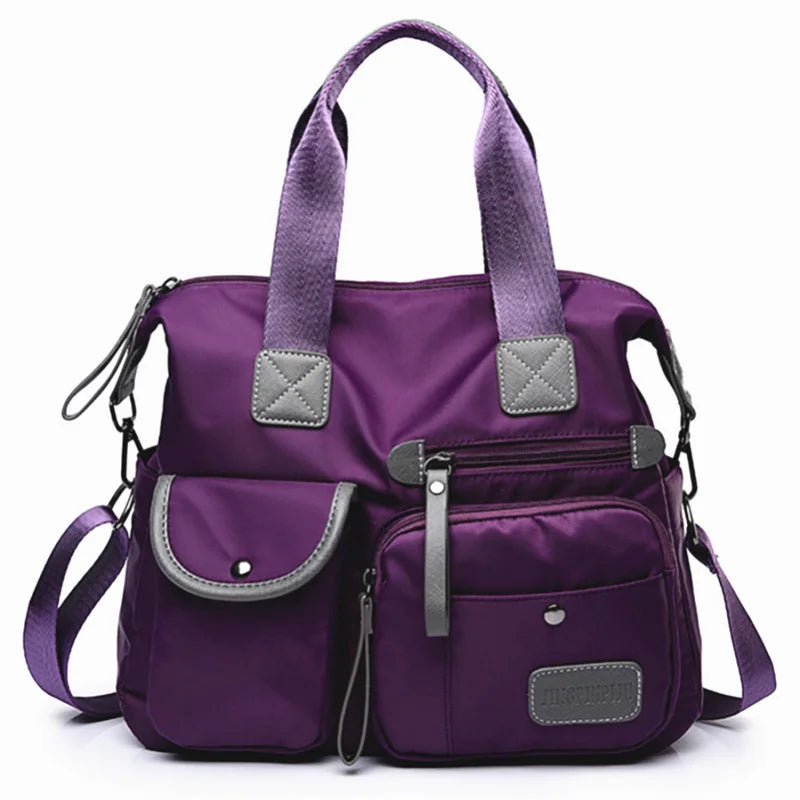 Nylon Womensmessenger Bag - Large Capacity Handbag