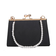 Retro PU Leather Women Handbag Lady Lock Crossbody Messenger Bag