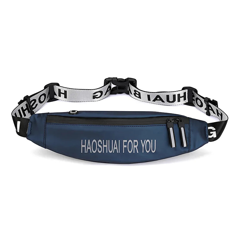 Fanny Pack Waterproof Money Belt Bag Men Women Sports Travel Wallet