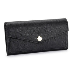 Ladies Leather High Wallet Palm Pattern Long Purse Clutch