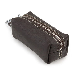 Cowhide Leather Key Wallet Vintage Style Multi-function