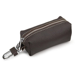 Cowhide Leather Key Wallet Vintage Style Multi-function