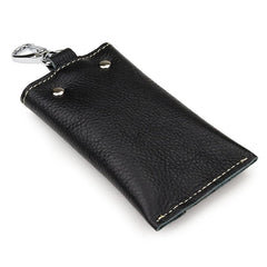 Vintage Style Leather Key Holders Multi-function Men Key Wallet