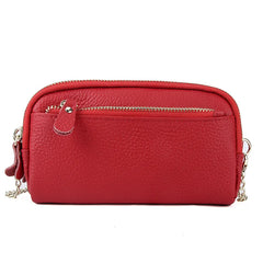 Leather Chains Crossbody Shoulder Bags Handbags Wallets