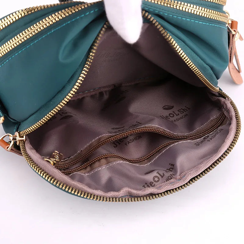 Soft Nylon Crossbody Shoulder Handbag Cosmetic Storage Bags
