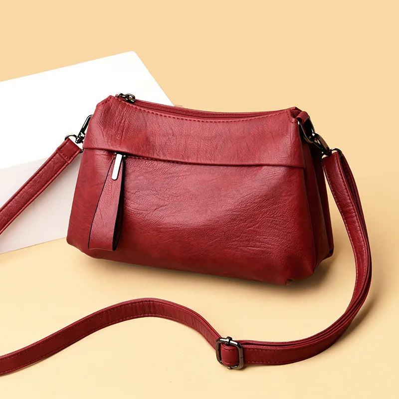 Arrive Women's Leather Shoulder Bags Casual Small Messenger Bags