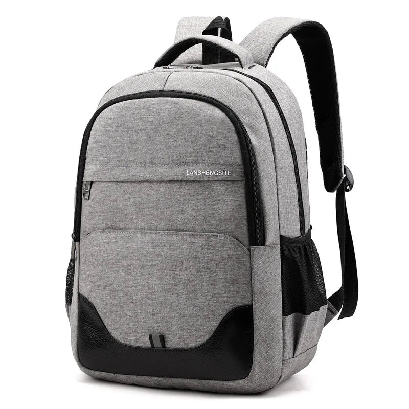 Men's Anti Theft Laptop Backpack Oxford Rucksack E153