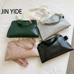 Soft Leather Crossbody Bag for Women Large Capacity Underarm Shoulder Bags