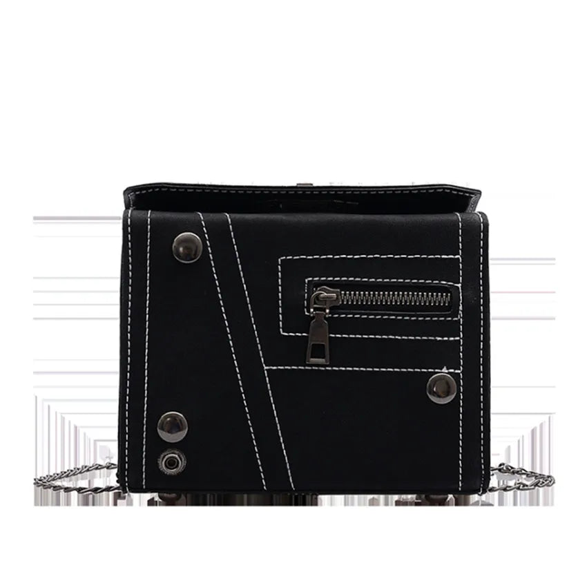 Single Shoulder Small Square Bag Chain Women Bag
