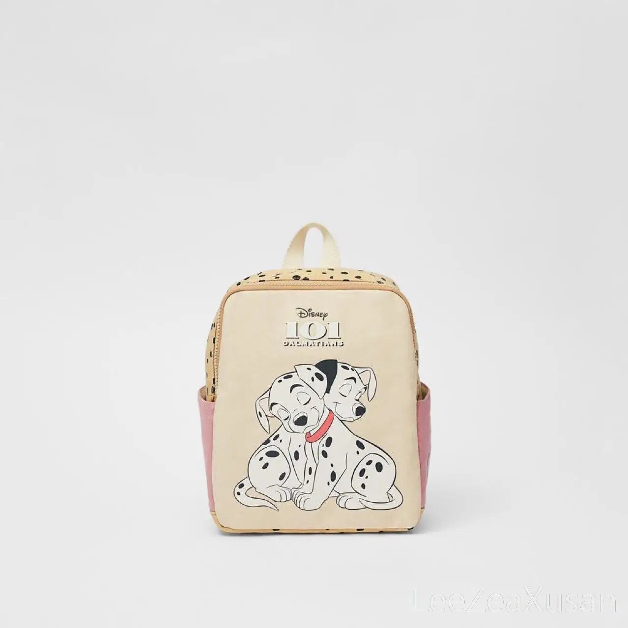 Dog Cotton Canvas Children's Backpack for Kids Boys Girls