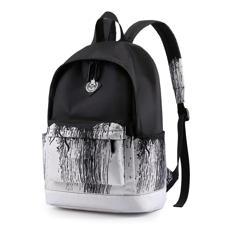 Unisex School Satchel Lightweight Back Bag Teenage Girls Boys College