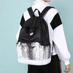 Unisex School Satchel Lightweight Back Bag Teenage Girls Boys College
