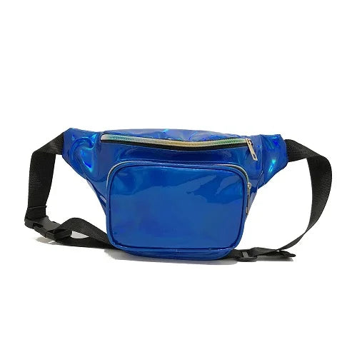 Holographic Glitter Fanny Pack Crossbody Belt Bag Phone Purse