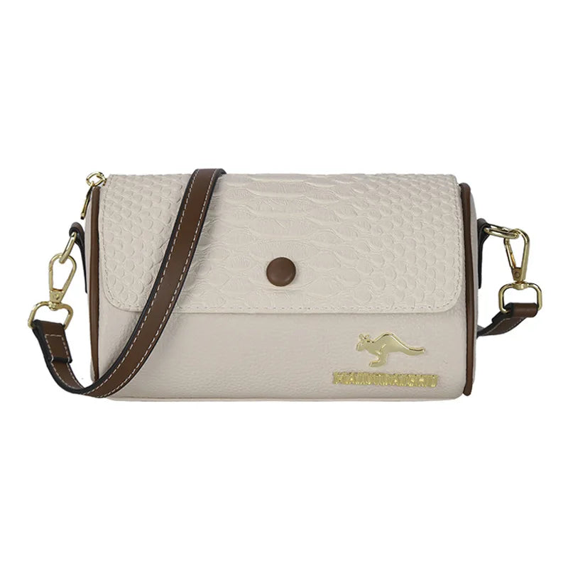 Leather Sling Handbag Vintage Tote Lady Shoulder Messenger Bag