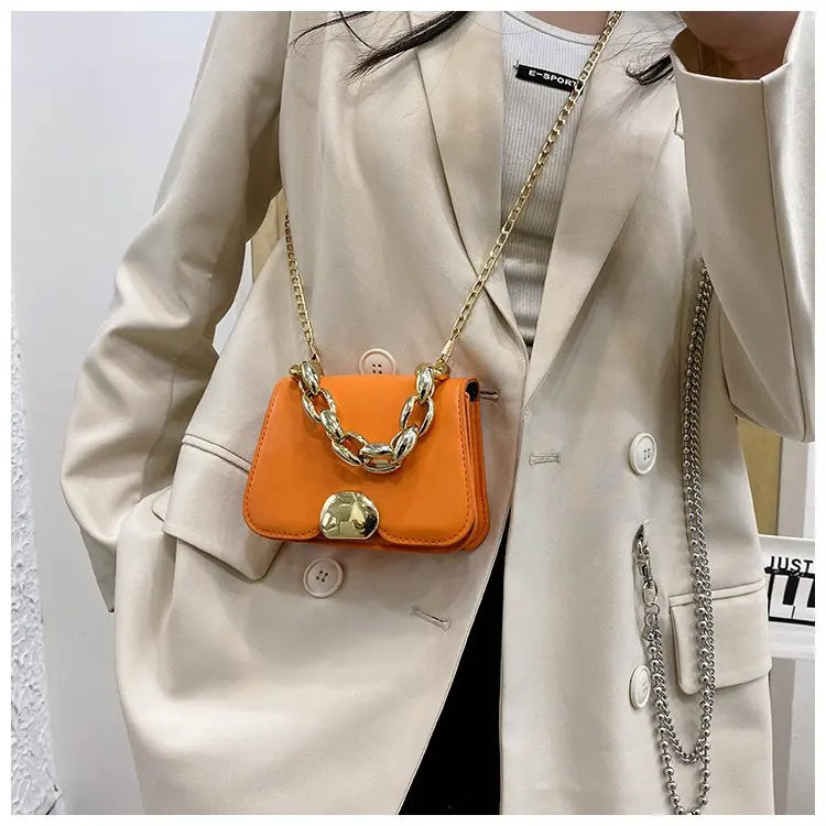 British Small Square Women's Handbag