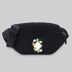 Unisex Messenger Chest Bag Daisy Seires Fanny Pack