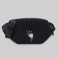 Unisex Messenger Chest Bag Daisy Seires Fanny Pack