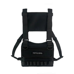 Camouflage Graffiti Hip-Hop Chest Bag Streetwear Sgraffiti Writer Chest Rig Pack