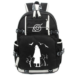 Canvas Backpack USB Charge Women Student Backpack Letters Print School Bag
