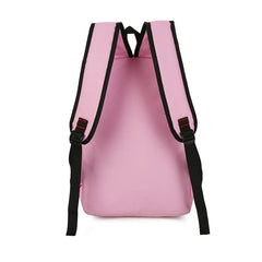 Canvas Children Bags Large-capacity Kids School Bag Cat Knapsack