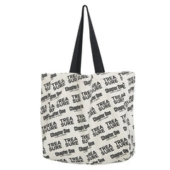 Large Capacity Shoulder Bag INS Letters Canvas Shopping