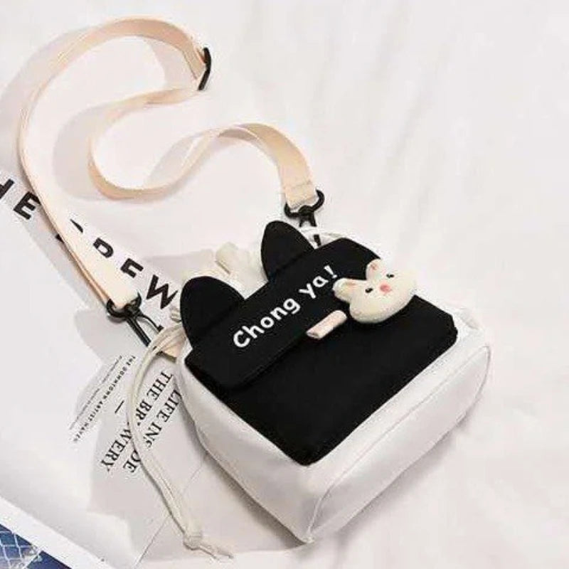 Cartoon Pattern Shoulder Bag for Girls