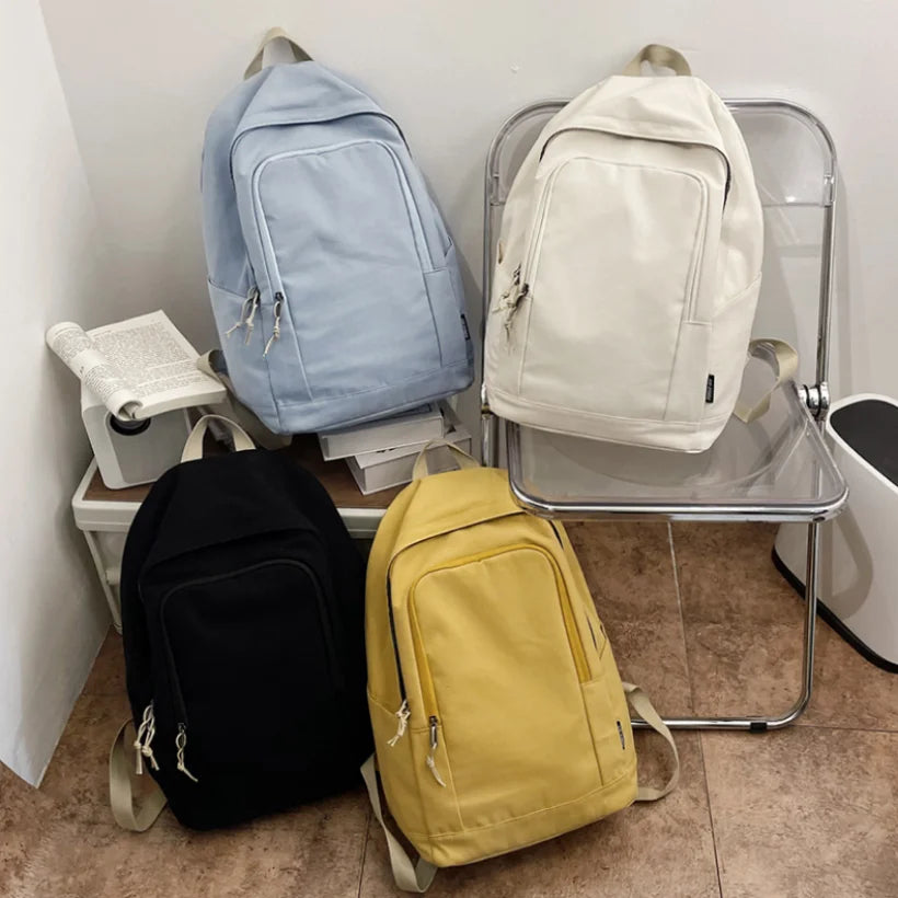 Canvas Women Backpack Female Travel Backpacks Unisex Laptop Backpack